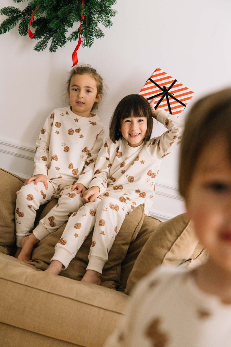 Pijama Dodo Crudo Pueblo Navideño