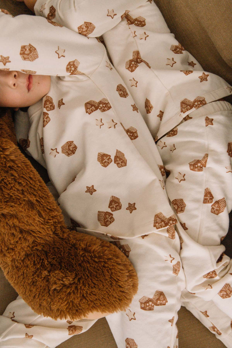 Pijama Dodo Crudo Pueblo Navideño