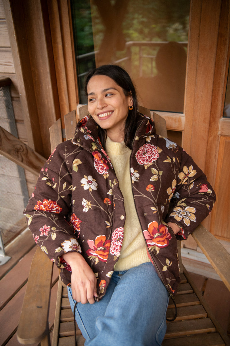 Patrón de chaqueta de plumas - Coline