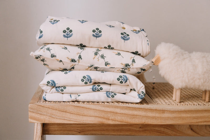 Couverture Matelassée - Plumbago