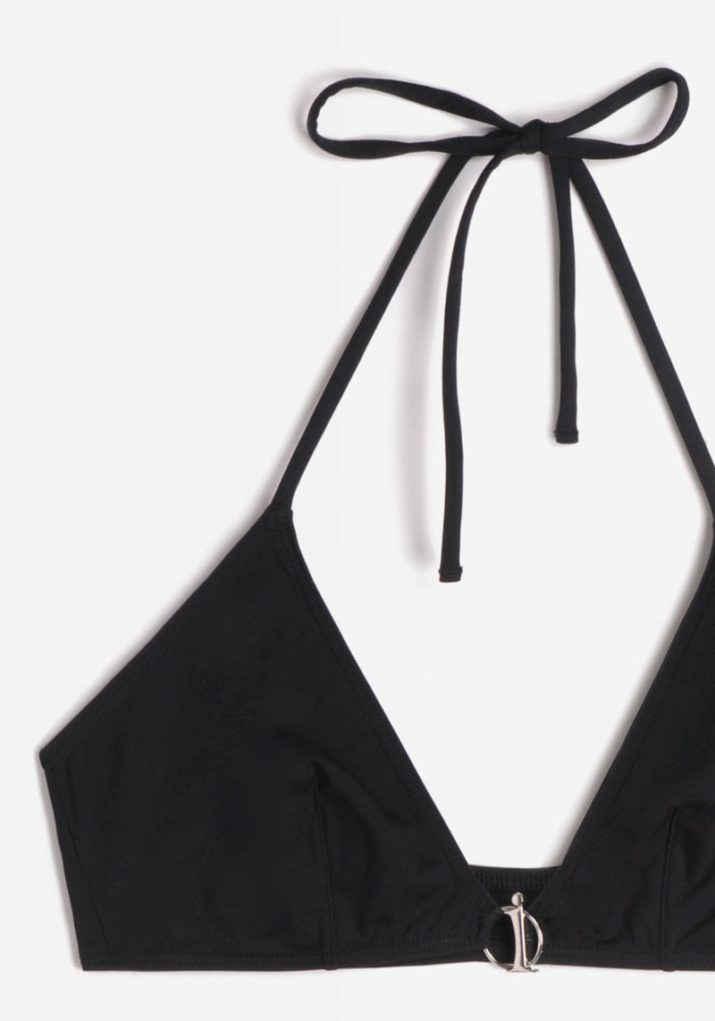 Haut De Maillot Triangle Amaretto - Noir