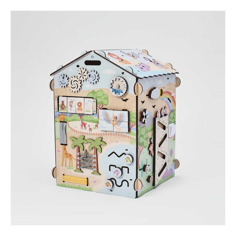 Busy Board Maison D'Activités Zoo