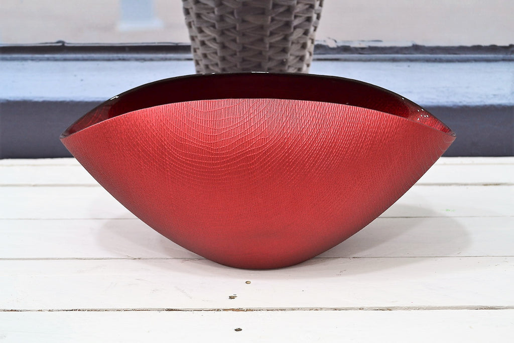 Burano - Coupe - 28x14 Cm - Rouge Vif