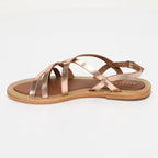 Clarissa Sandals - Rose Gold