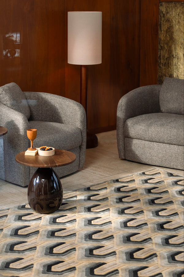 Lockhart - Tapis - Polypropylène thermofixé - Beige