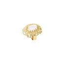 Bague Gm Dubarry Nacre Blanche