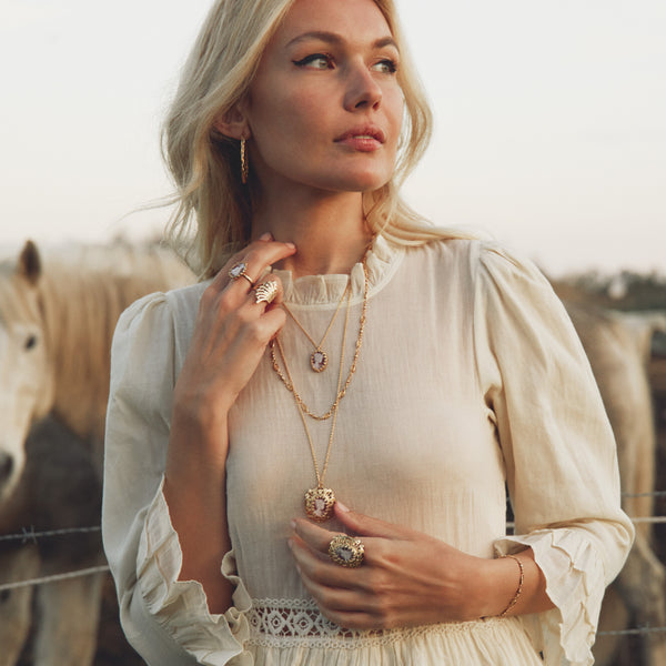 Gm Dubarry Aventurine Necklace