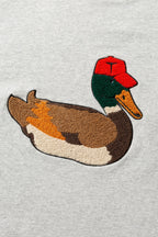 Sweatshirt Duck Hunt Grey Melange