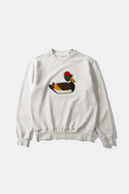 Sweatshirt Duck Hunt Grey Melange