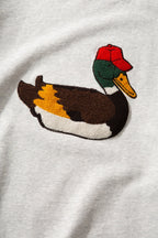Sweatshirt Duck Hunt Grey Melange
