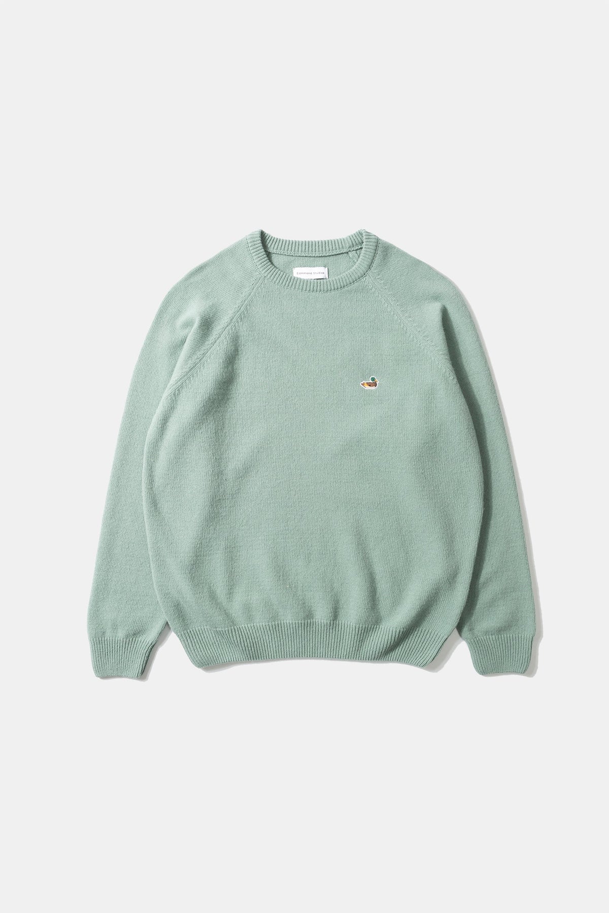 Trui Duck Patch Sage Green