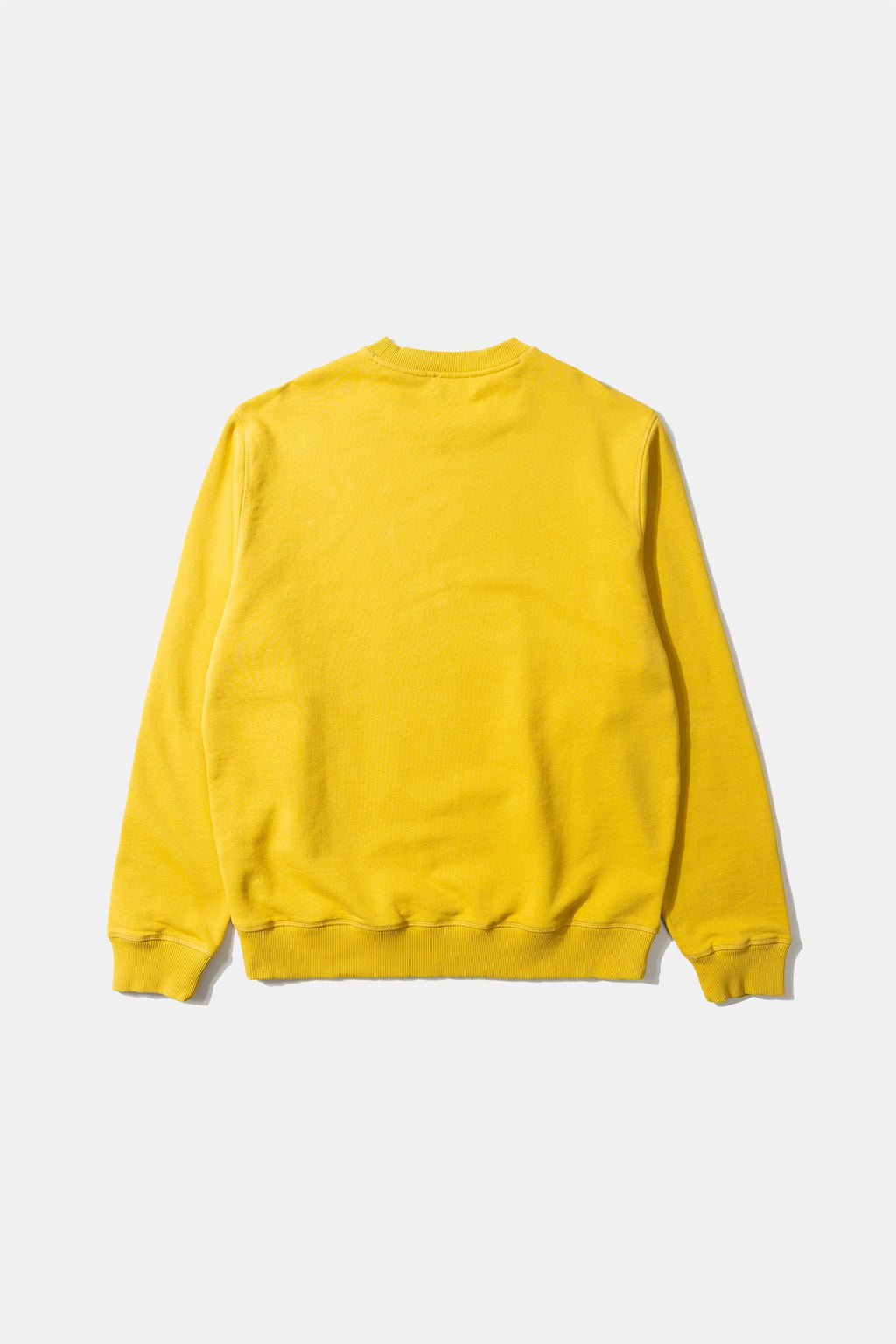Sudadera Lisa Parche Pato Mostaza