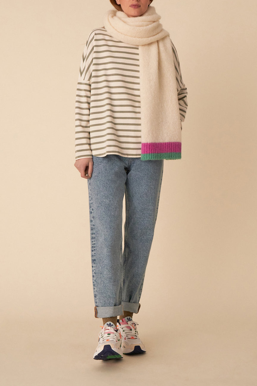 Dulby Scarf - Ecru