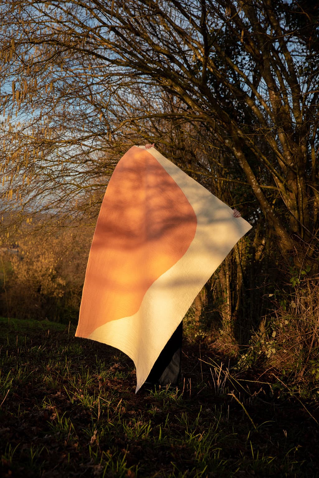 Tapis Dune - Naturel - Blush