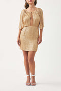 Robe Courte Dune - Nude