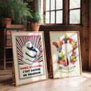 Duo Boire Un Canon + Buvez Du Vin (2 Affiches 50X70Cm)