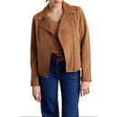Maud Leather Jacket - Caramel