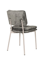 Franck - Dining Room Chair - Polyester - Gray