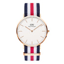 Montre Classic Canterbury Rose Gold White