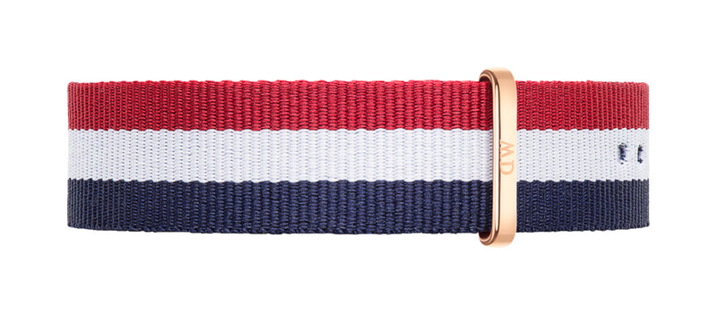 Reloj clásico Cambridge de oro rosa blanco