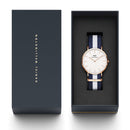Classic Glasgow White Rose Gold Watch