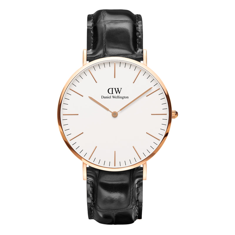 Montre Classic Reading Rose Gold White