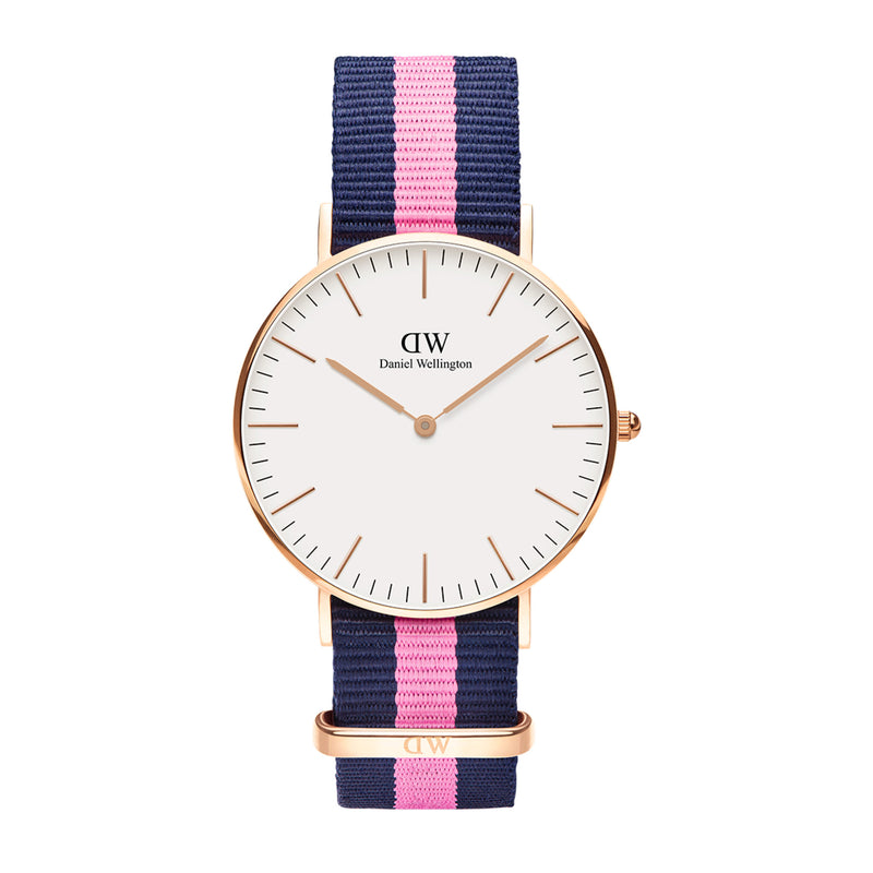 Reloj Winchester clásico en oro rosa y blanco