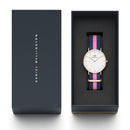 Reloj Winchester clásico en oro rosa y blanco