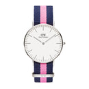 Reloj clásico Winchester blanco