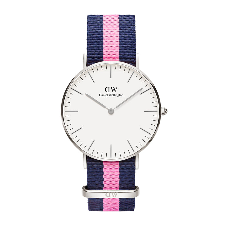 Reloj clásico Winchester blanco
