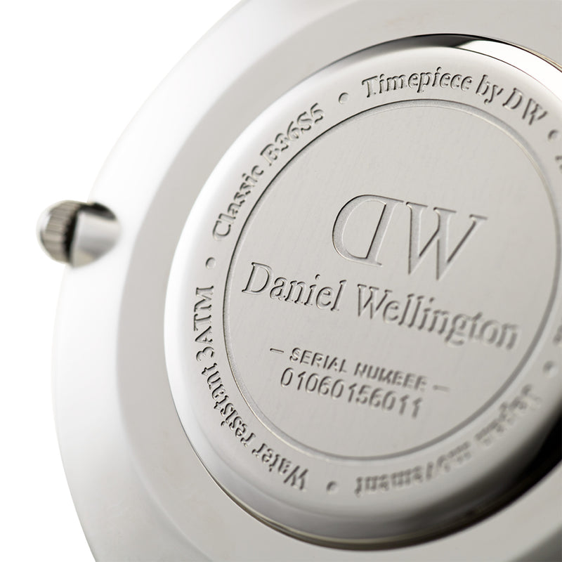 Reloj clásico Winchester blanco