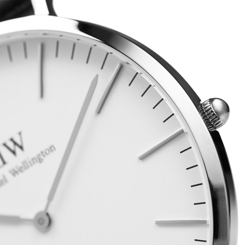 Classic Sheffield White Silver Watch