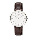 Classic York White Watch