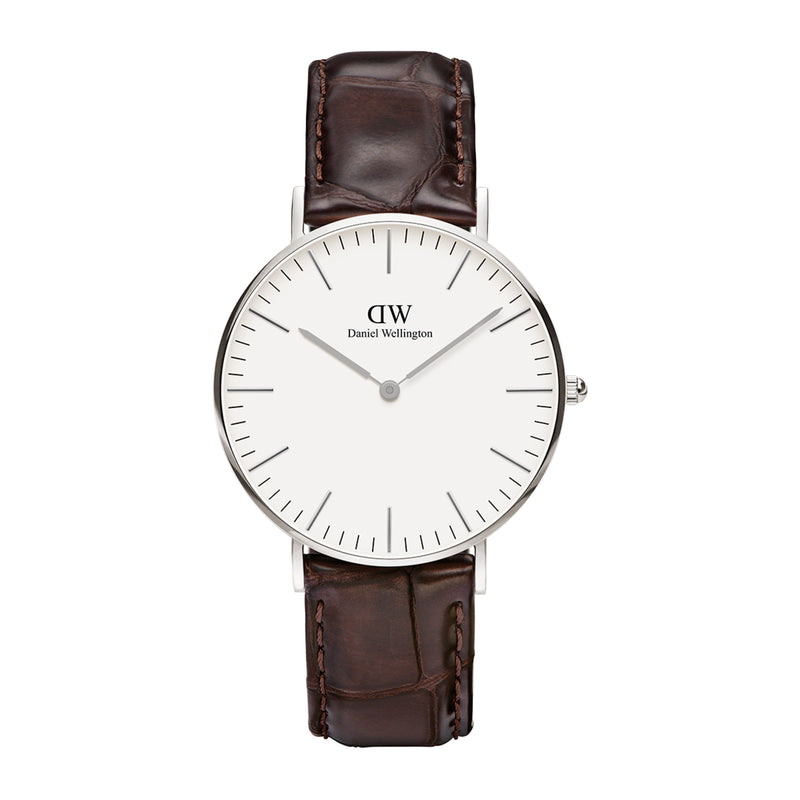 Classic York White Watch