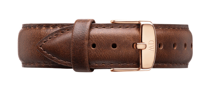 Classic Bristol Black Rose Gold Watch