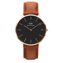 Montre Classic Durham Rose Gold Black