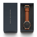 Montre Classic Durham Rose Gold Black