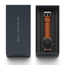 Reloj clásico Durham negro