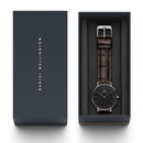 Reloj clásico York negro