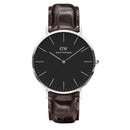 Reloj clásico York negro