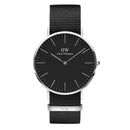 Classic Cornwall Black Silver Watch