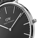 Classic Cornwall Black Silver Watch
