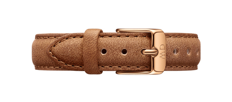 Reloj Petite Durham negro dorado rosa