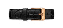 Reloj Petite Reading en oro rosa negro
