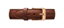 Montre Petite St Mawes Rose Gold Black