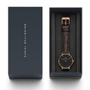 Montre Petite York Rose Gold Black