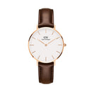 Montre Petite Bristol Rose Gold White