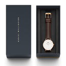 Montre Petite Bristol Rose Gold White
