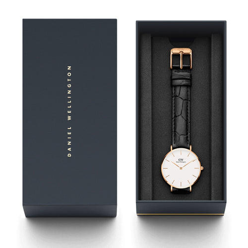 Montre Petite Reading Rose Gold White