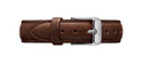Petite Bristol Black Silver Watch